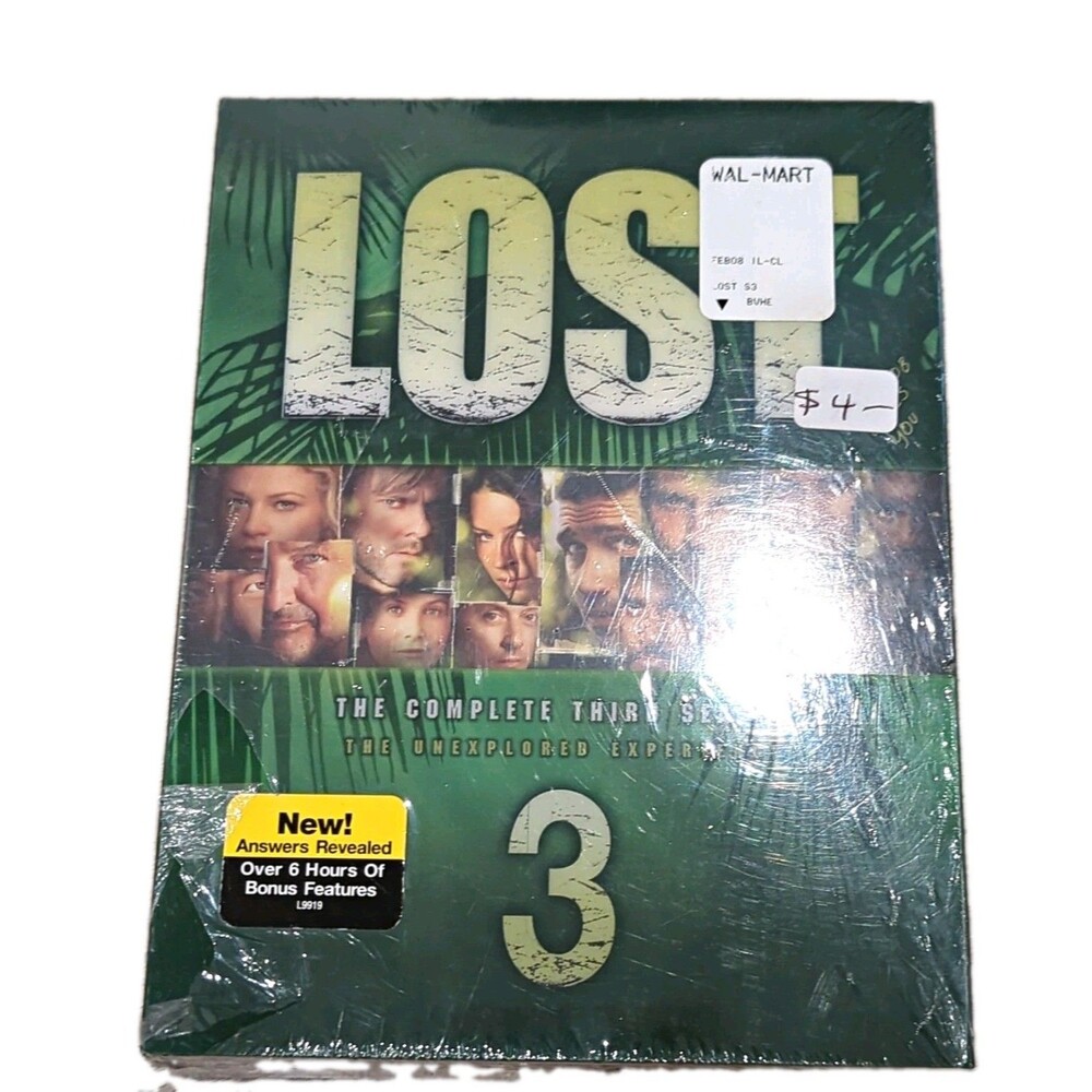 NEW Lost: The Complete Third Season (Season 3) (DVD) w/ Bonus Features